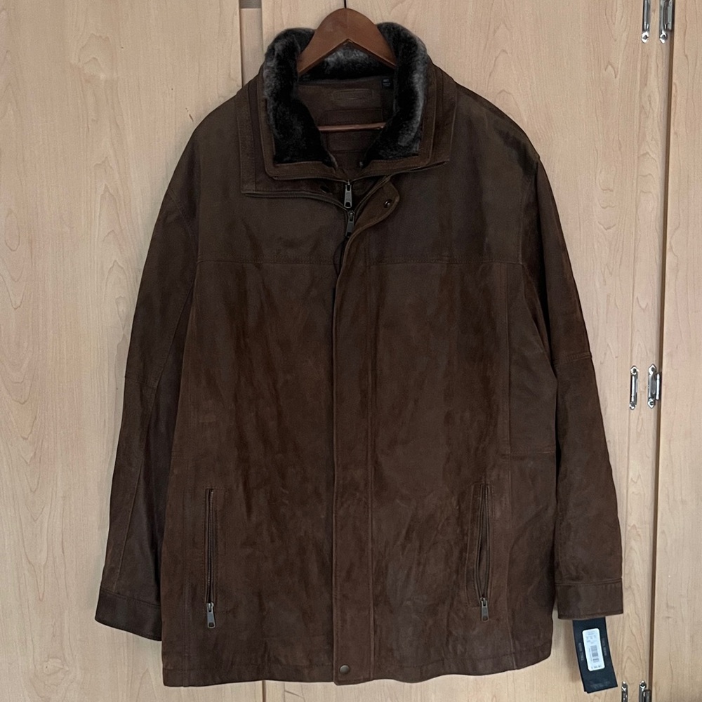 Roundtree & Yorke Premium Men’s Leather Jacket